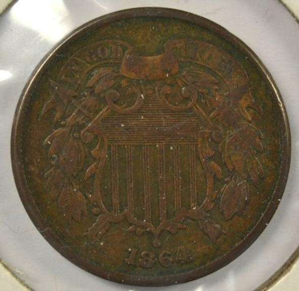 1864 Two Cent Piece