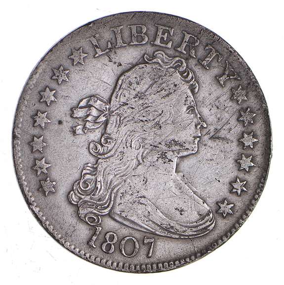 1807 Draped Bust Quarter - Circulated
