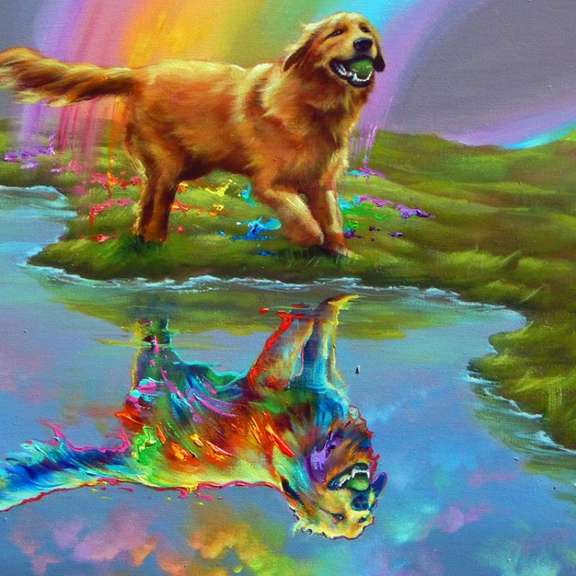 Gold at the End of the Rainbow by Warren, Jim