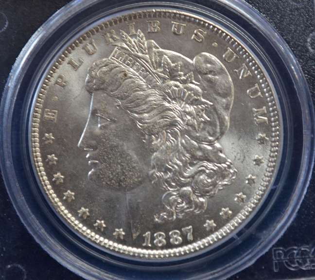 1887 PCGS   MS 63 Morgan Dollar