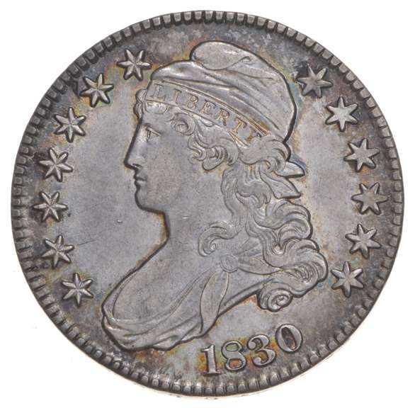 1830 Capped Bust Half Dollar