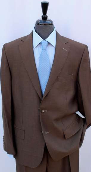 Stylish Comfort Fit Plait Suit, Made in Italy