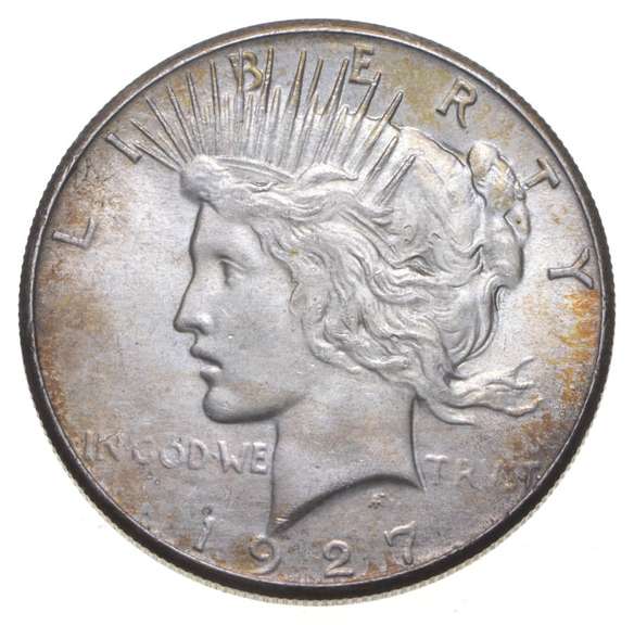 1927 Peace Silver Dollar