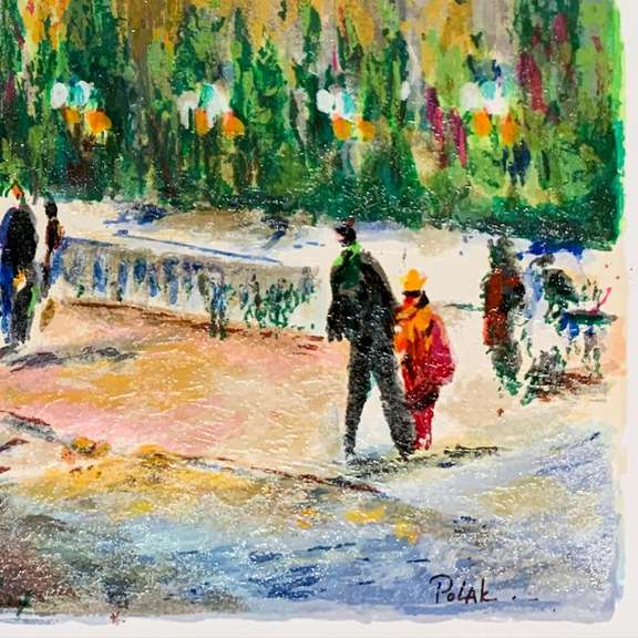 Like a Parisian Celebration by Polak (1922-2008)