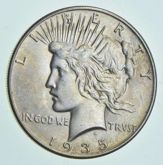 1935 Peace Silver Dollar