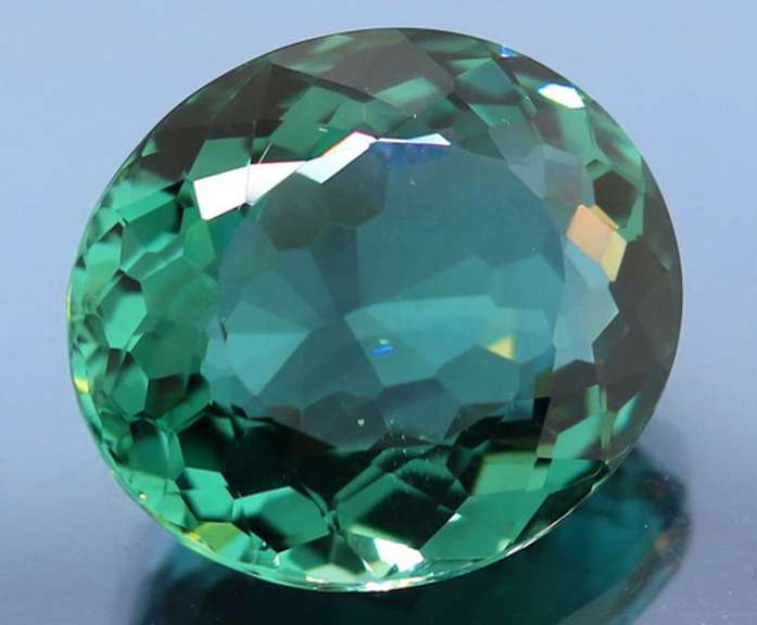 Captivating 26.65ct green Hydrothermal Amethyst