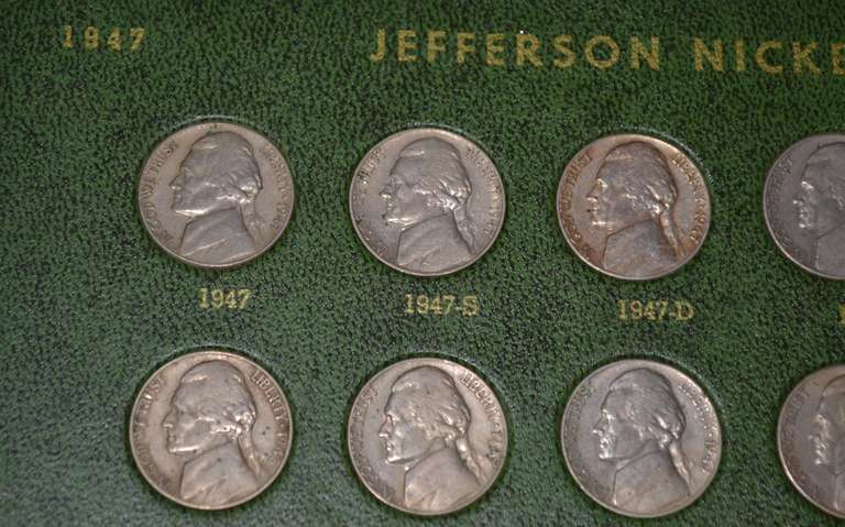 Sharp  Jefferson Nickel Set 1938-1961