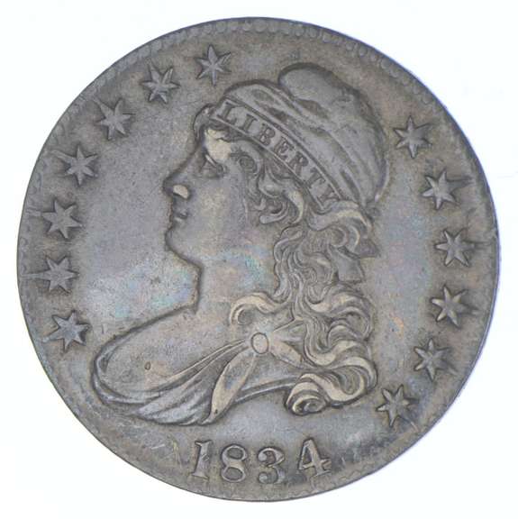 1834 Capped Bust Half Dollar