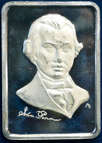 Fathers of the Democracy 1 OZ Silver Bar