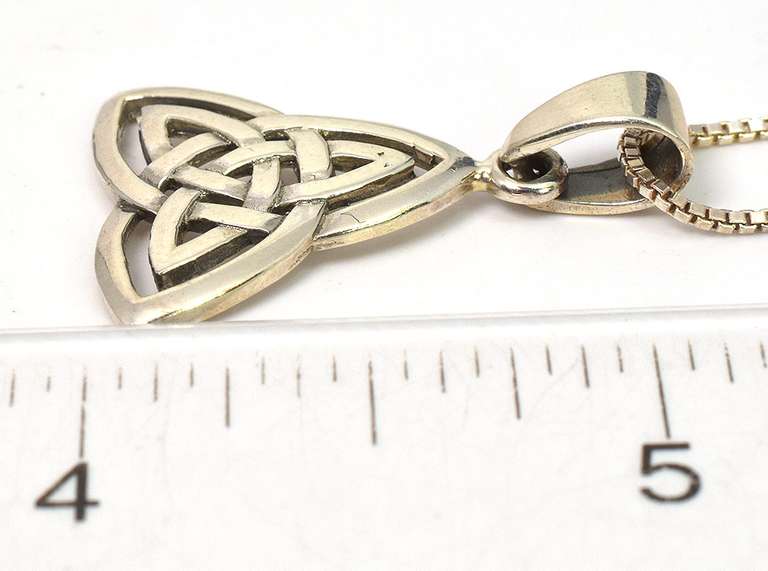 Sterling Silver Chain with Astra Symbol Pendant