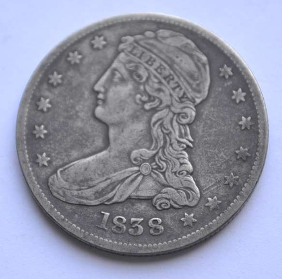 Sharp 1838 Bust Half Dollar