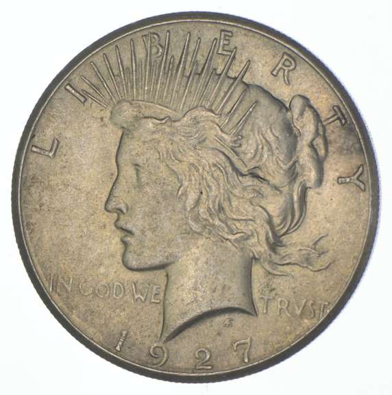 1927 Peace Silver Dollar