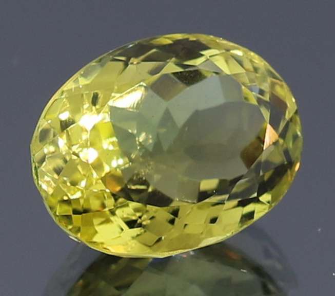 Brilliant! 11.38ct top lemon yellow unheated Citrine