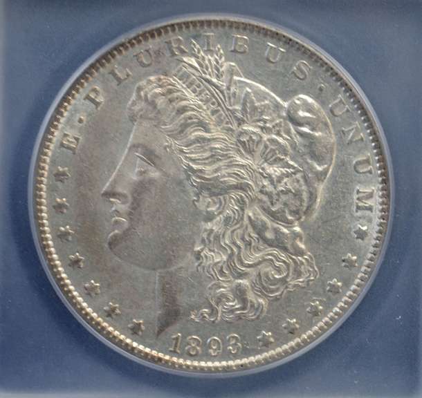 1893 XF/AU Morgan Dollar