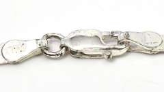 Lovely Sterling Herringbone Necklace with Dolphins in Sterling Silver