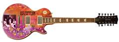Led Zeppelin Jimmy Page Autographed Custom Graphics 12-String Guitar