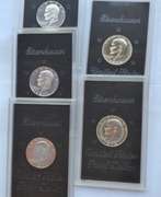 5 Ike Dollar  Silver Proofs