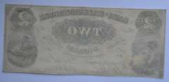 $ 2 Bank Of Greensboro Georgia 1858 Note  Note
