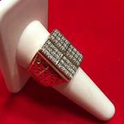 BRAND NEW MENS 14K DIAMOND RING