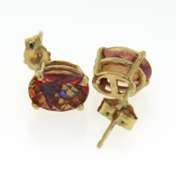 Nice Oval Mystic Topaz Sol Earrings