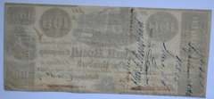 $ 100 Baltimore & Susquehanna Railroad Company Dec 26 1837 Note.