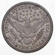 1909-D Barber Quarter