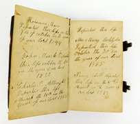 1814 Antique German Leather Bible with Genealogy