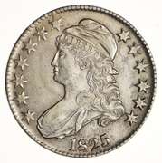 1825 Capped Bust Half Dollar - Choice