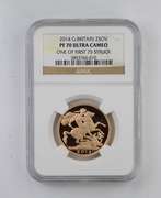 PF70UCAM 2014 Great Britain 2 Sovereign One of First 75 Struck - NGC