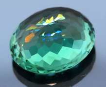 Captivating 26.65ct green Hydrothermal Amethyst
