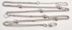 Enticing Diamond Necklace in 14K White Gold