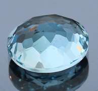 Impressive 6.33ct 10x12mm top Swiss blue Topaz