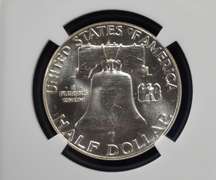 1963 NGC MS 64 50 C