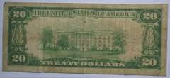 First and Only Small Size 1928 $ 20 Gold Certificate