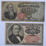 25 & 50 Cent Fractional Notes