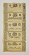 Frederick, MD April 20, 1841 2 Sheets of Currency