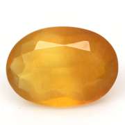 Rich bi-color 3.34ct untreated Mexican Fire Opal