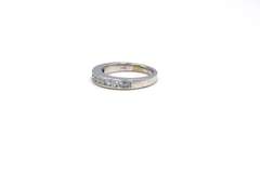 Classic 14kt WG Channel Set Diamond Ring