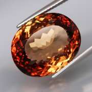 Captivating 23.90ct bi-color Imperial Topaz