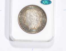 MS65 1886 Morgan Silver Dollar - CAC - Graded NGC