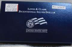 2004 PROOF Lewis & Clark Silver Dollar