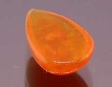 Top orange! 1.07ct untreated Mexican Fire Opal