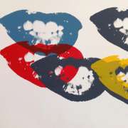 I Love Your Kiss Forever Forever by Warhol, Andy