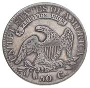 1824 Capped Bust Half Dollar