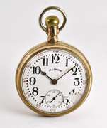 Classic Illinois Watch Co. Gold Filled Pocket Watch
