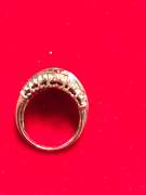 LADIES 14K WHITE GOLD DIAMOND BAND