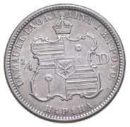 1883 Hawaii Kalakaua I 25 Cents