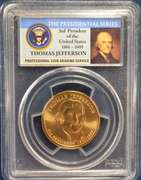2007 Mint Error PCGS MS Thomas Jefferson Missing Edge Lettering