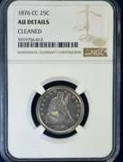 1876 CC 25 C NGC AU Details