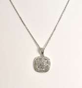 Darling Diamond Pendant Necklace in 14K WG